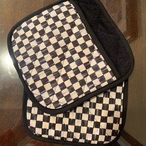 Mackenzie-Childs (2) Courtly Check Pot Holders